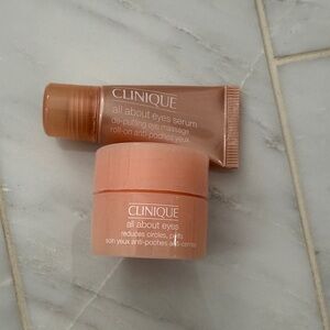 Clinique All About Eyes Serum and Cream Set